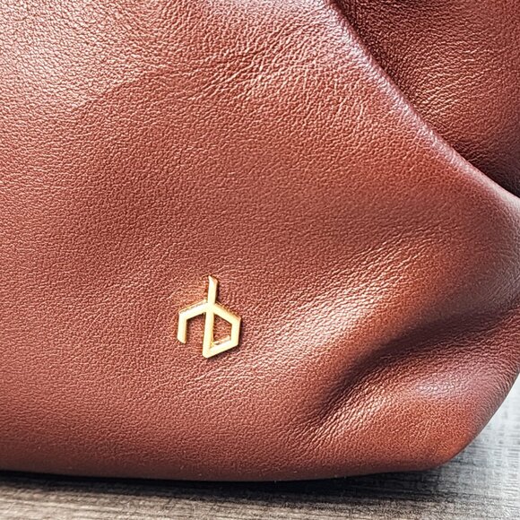 Rag & Bone Cross Commuter Brown Leather Crossbody Purse Quiet Luxury - Picture 7 of 11